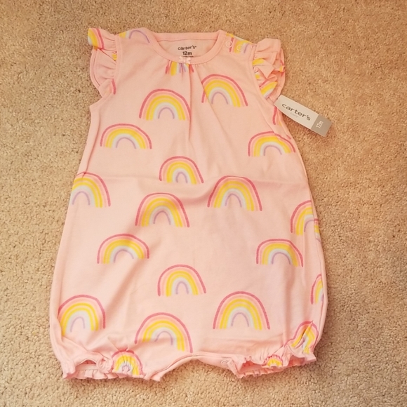 Rainbows and Unicorn romper set - Picture 6 of 7